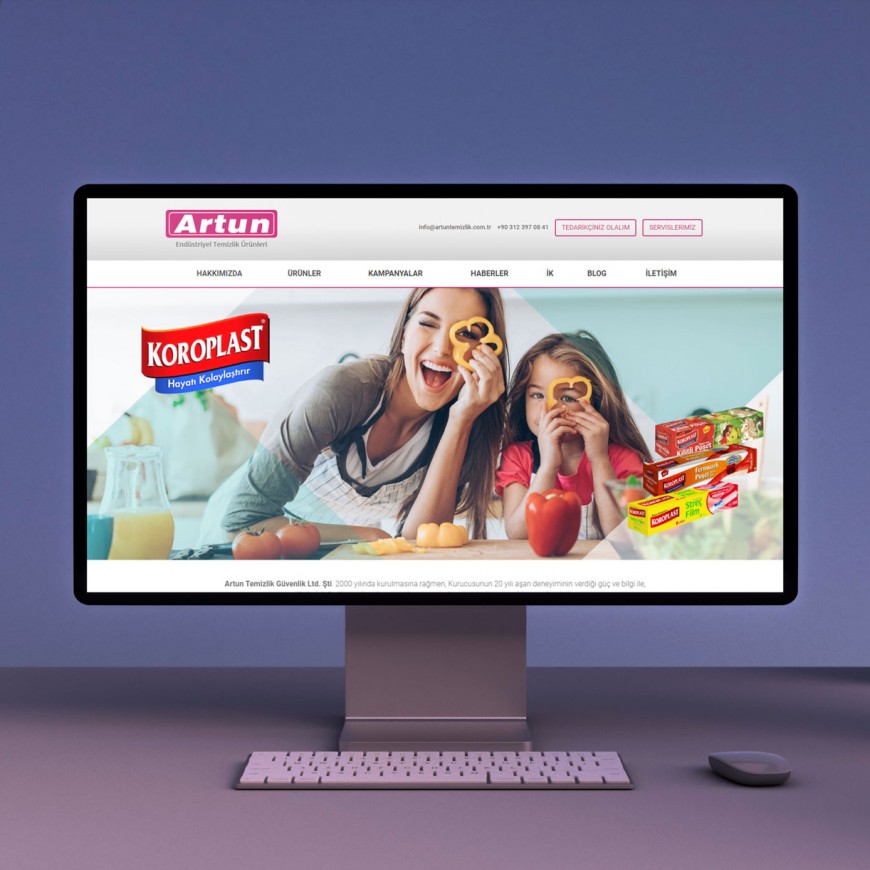 Artun Temizlik proje görseli