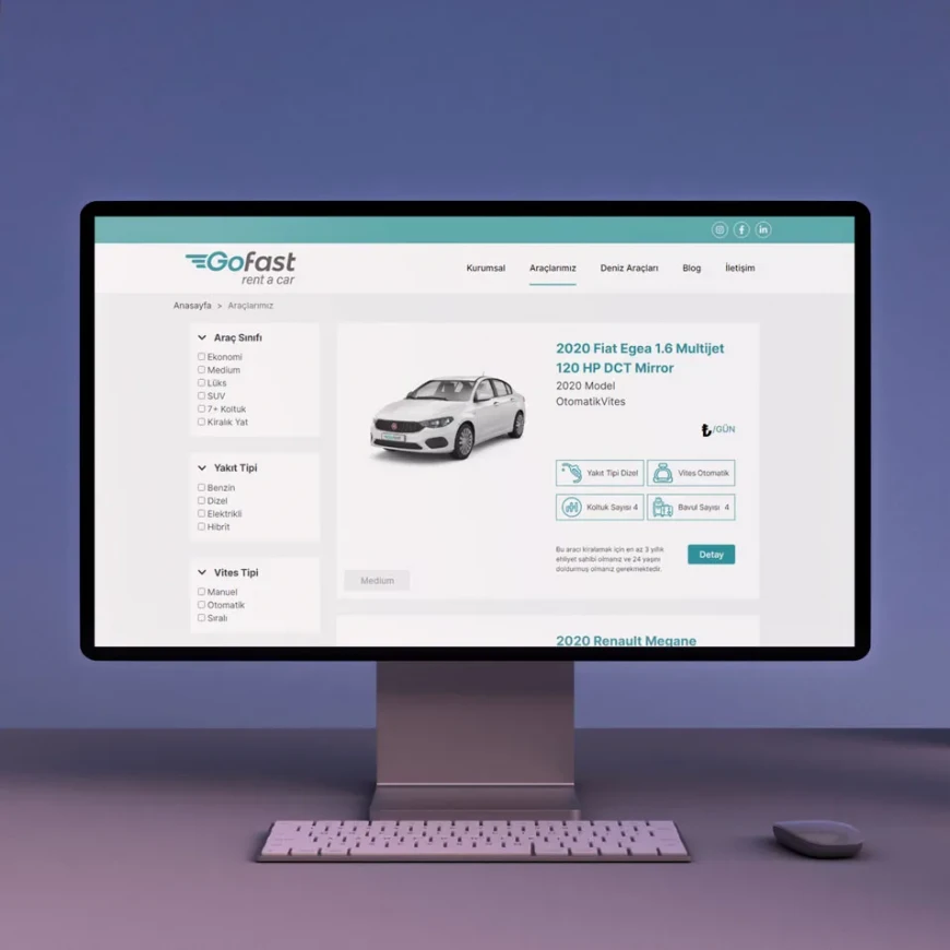 GOFAST RENT A CAR proje görseli