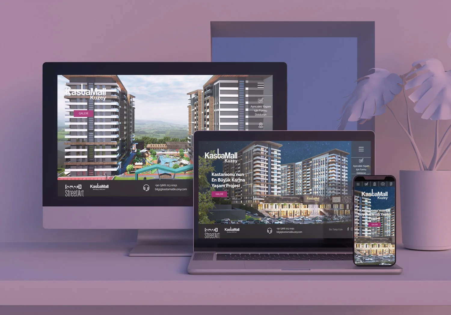 Ankara inşaat firması SEO uyumlu web sitesi projesi