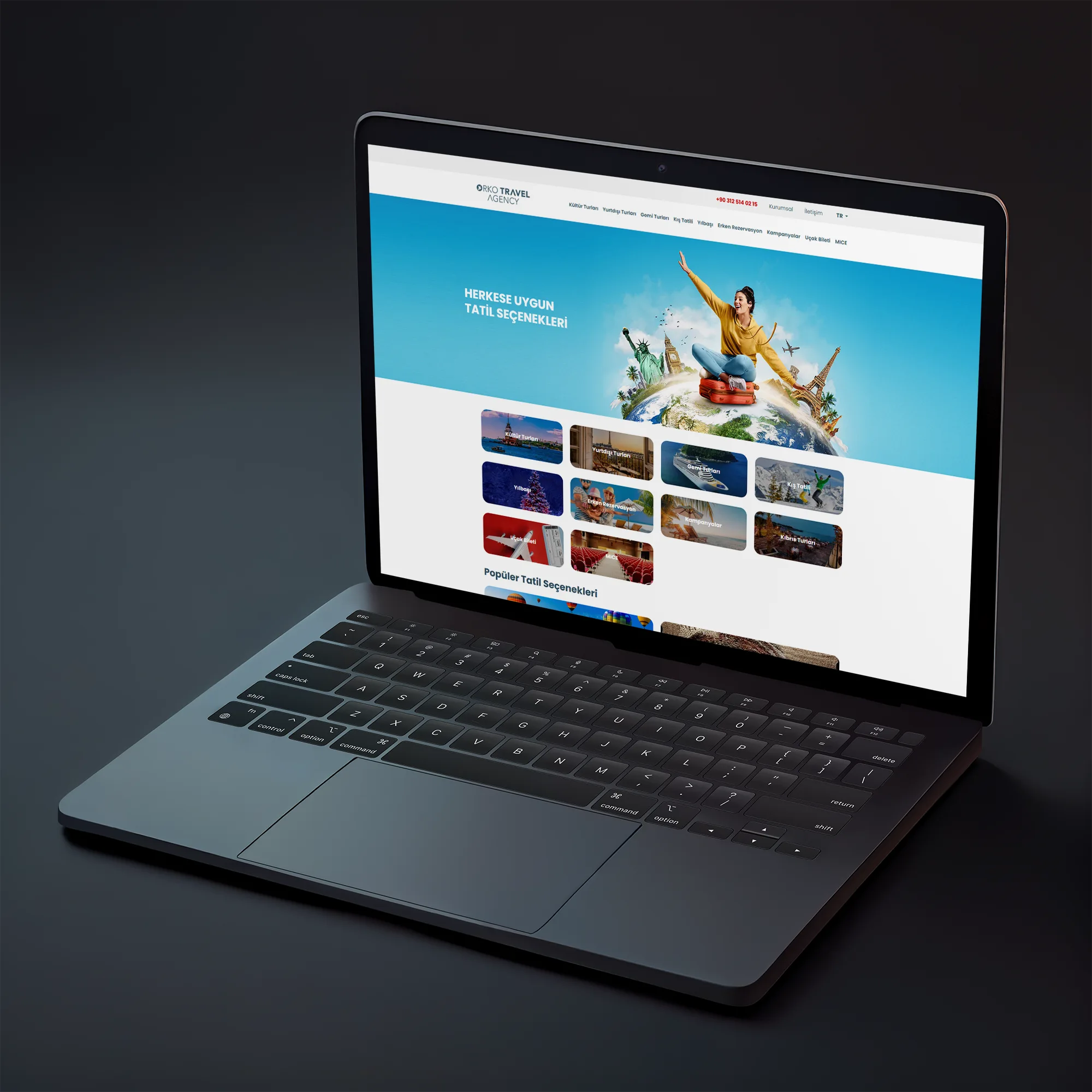 Orko Travel Agency proje görseli